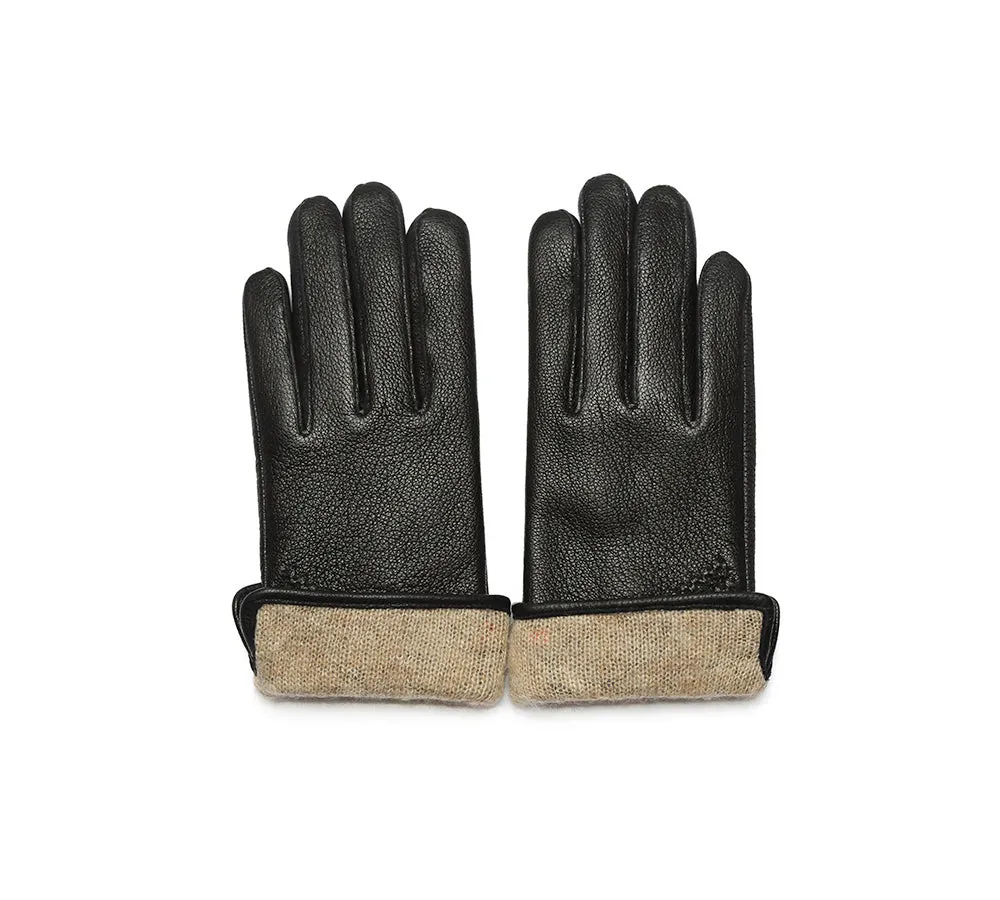 AUSTRALIAN SHEPHERD® Ladies Leather Sheepskin Wool Gloves Britney