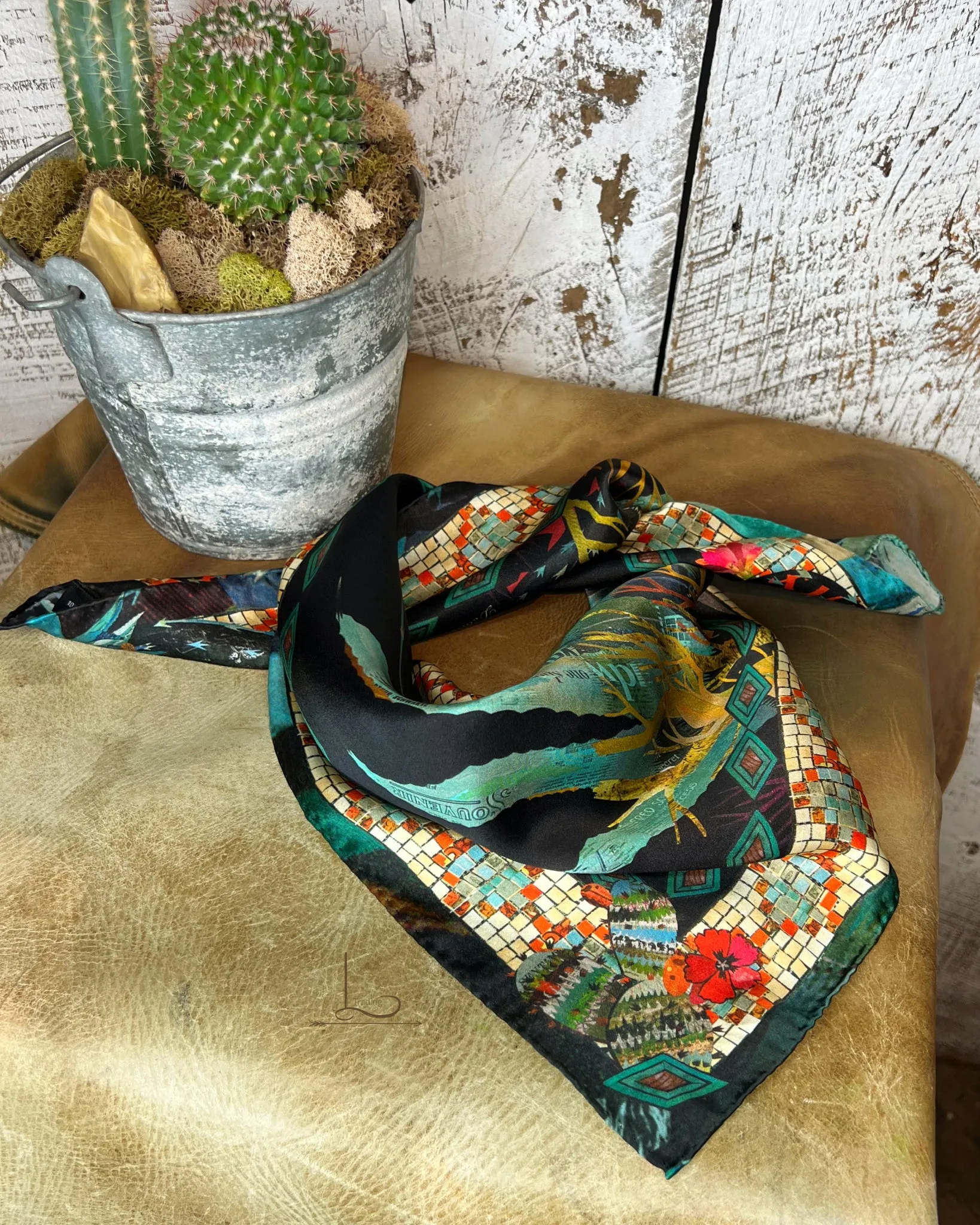 Baja Backcountry ~ Shorty Silk Wild Rag