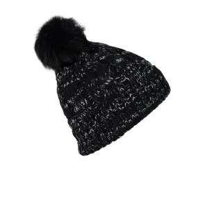 Black Pom pom - Heather Hats