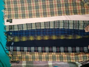 Burberry and other brands scarves