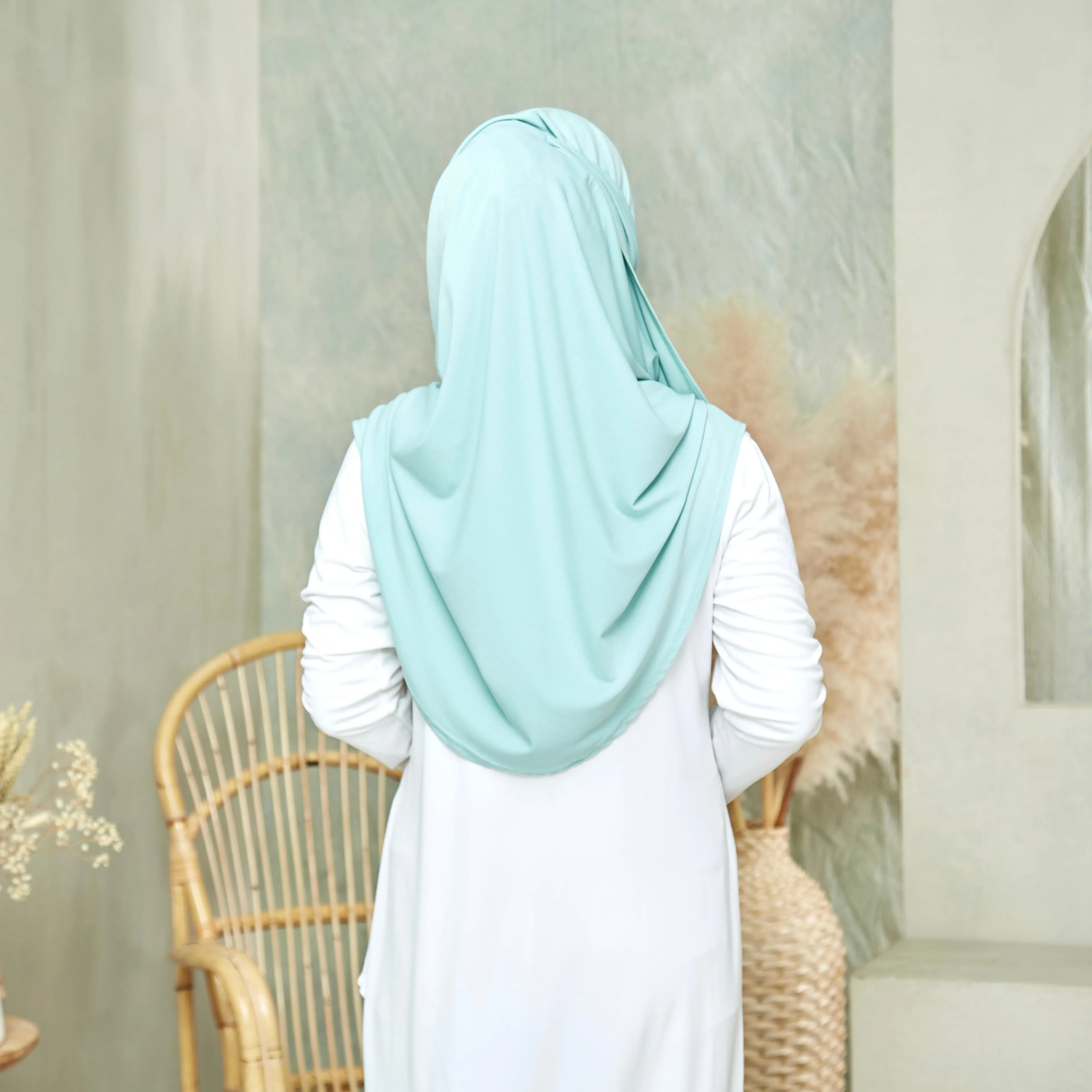 Clara Instant Hijab in Zinnia (Maxi)