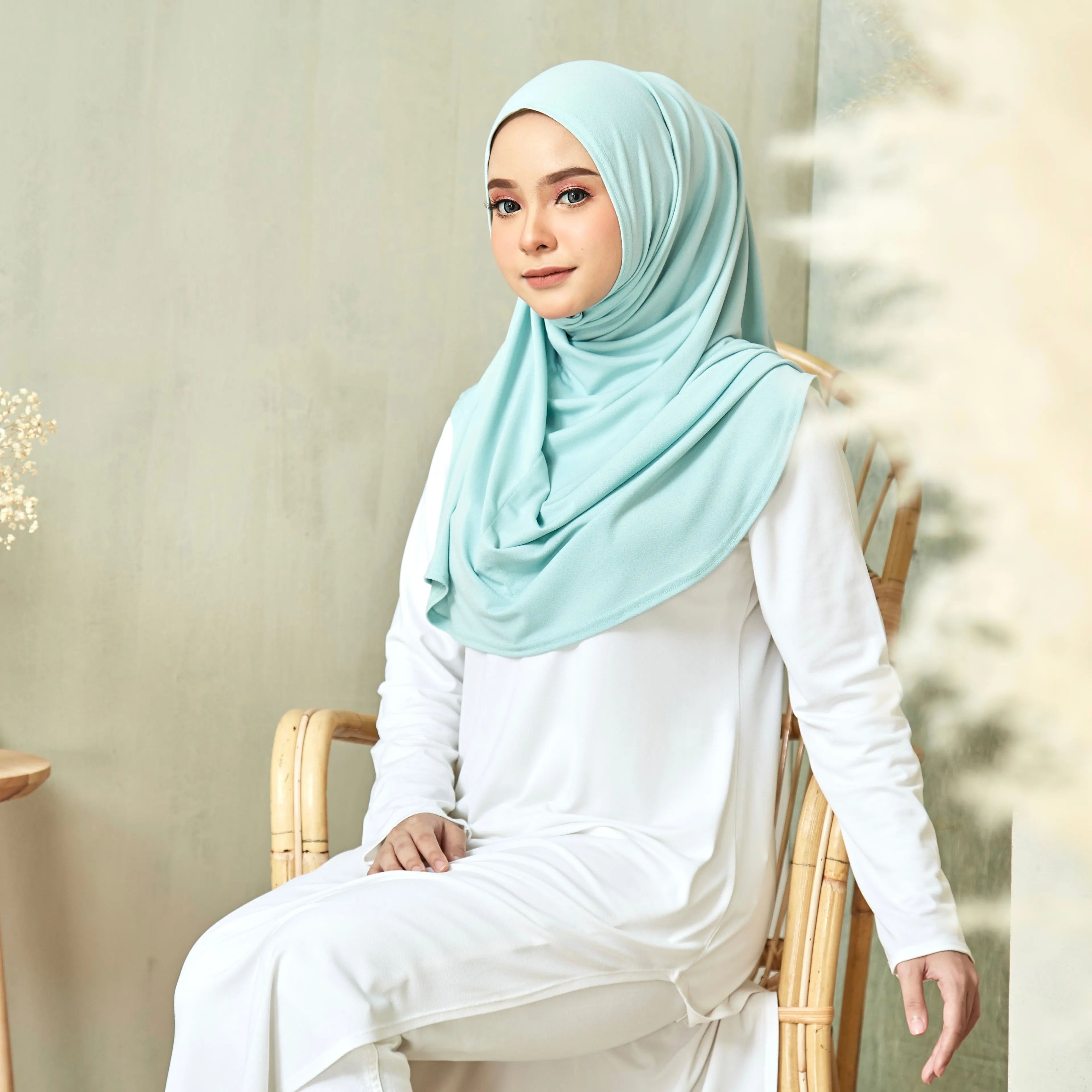 Clara Instant Hijab in Zinnia (Maxi)