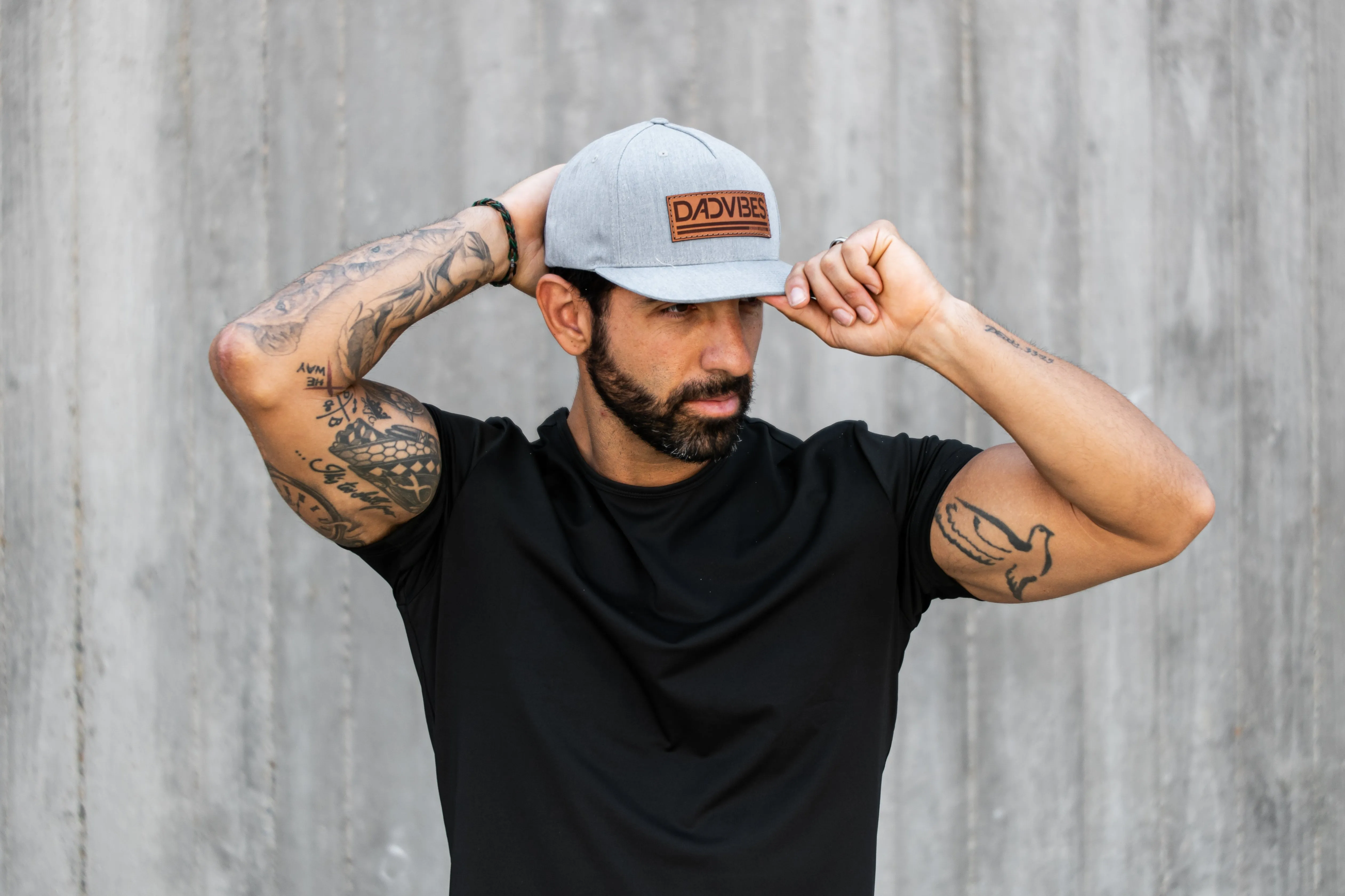 DadVibes Classic - LOW PROFILE Snapback (Slate Grey)