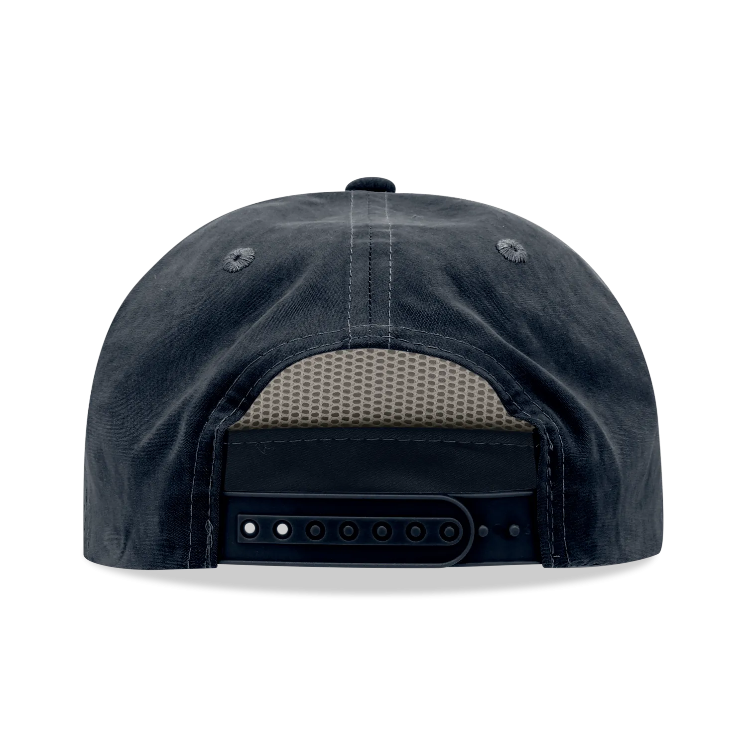 Decky 6032 - Classic Rope Cap, 5 Panel Flat Bill Hat, Snapback