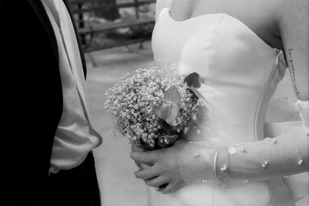 Fingerless Pearl Bridal Gloves