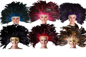 Headdress with Coque Feathers