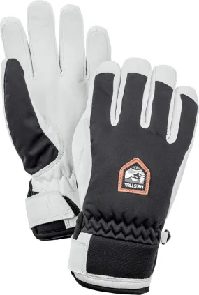 Hestra Ski Gloves Womens Moje C Zone White Black