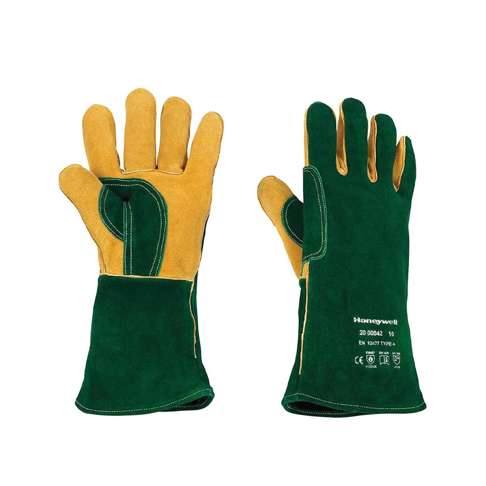 HONEYWELL GLOVES GREENLINED WELDING PERFECT FIT SIZE 10