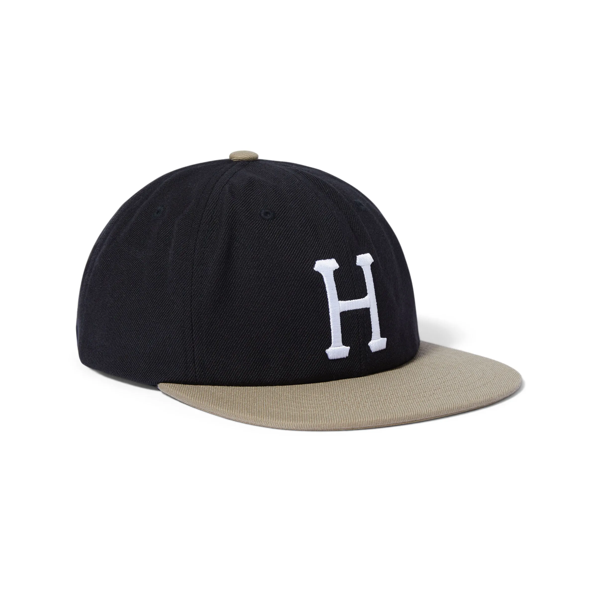 Huf Huf Set Classic H 6 Panel Hat- Black