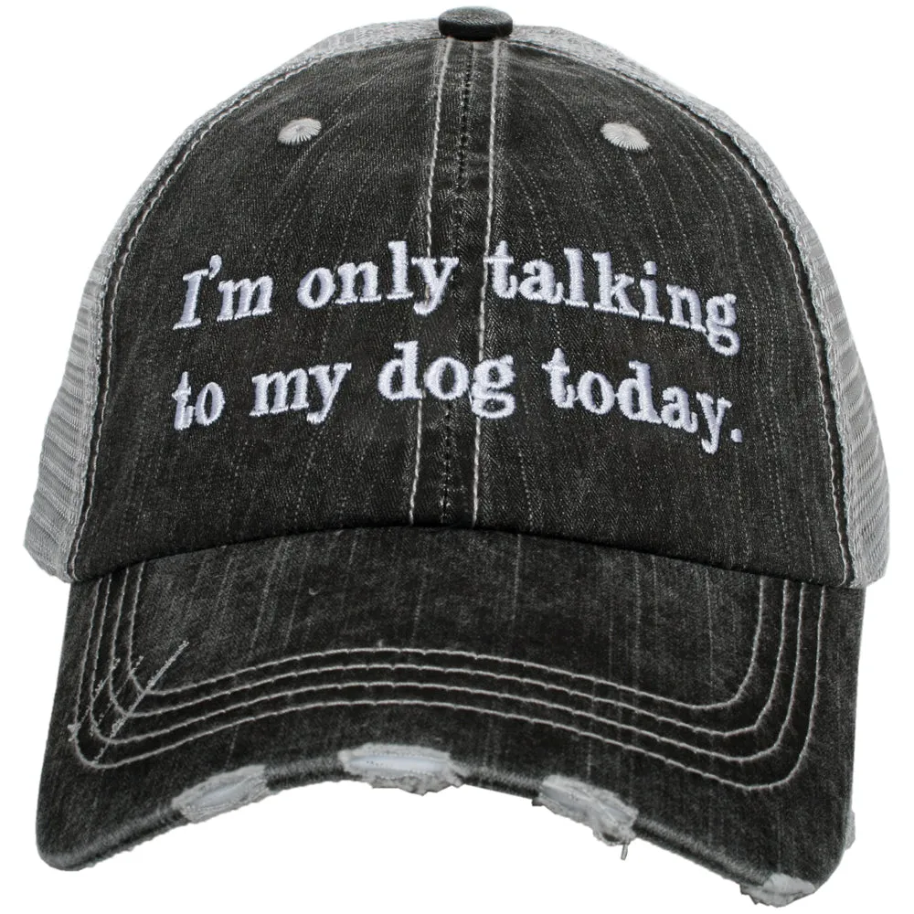 I'm Only Talking to My Dog Wholesale Trucker Hats