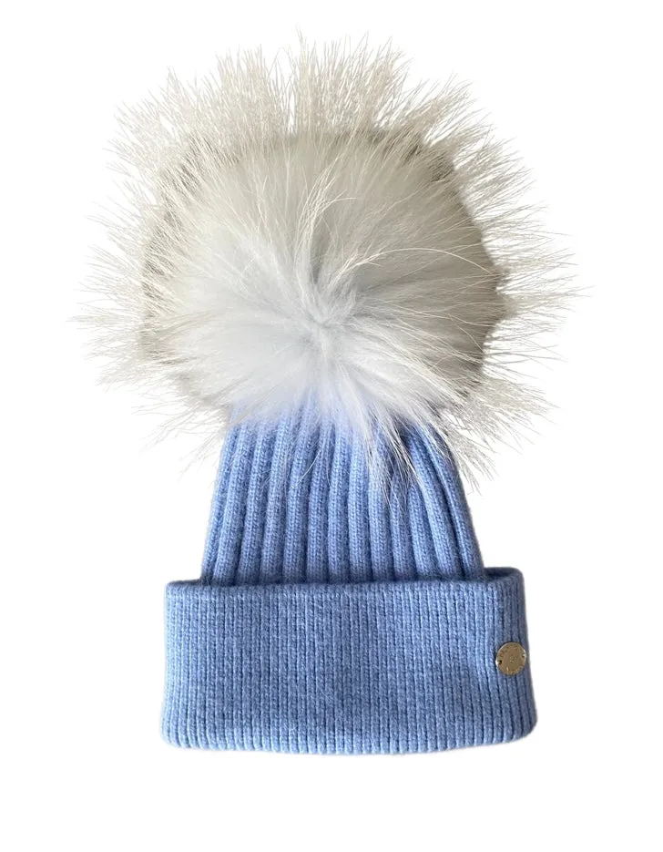 Kids Classic Single Hat Baby Blue