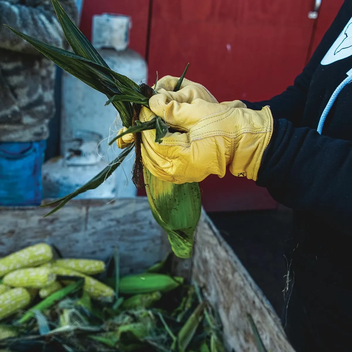 Kinco Grain Cowhide Driver Gloves