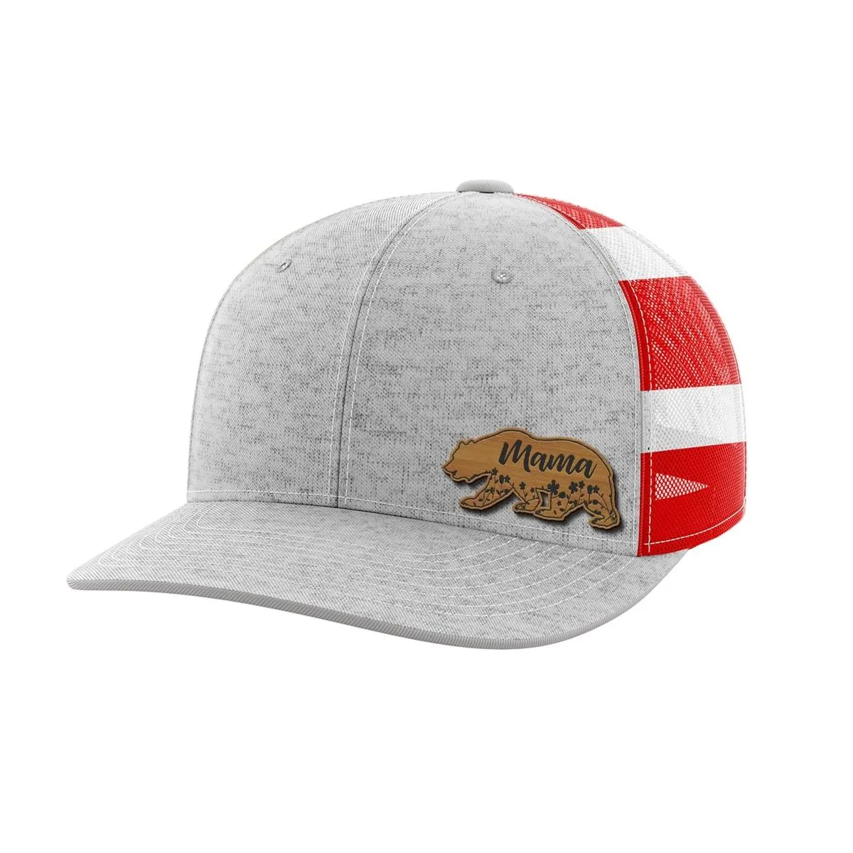 Mama Bear Bamboo Patch Hat