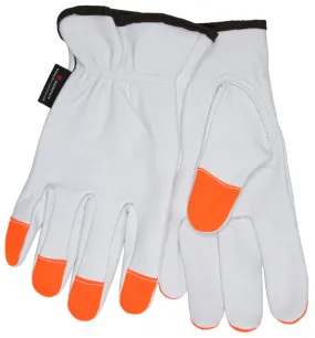 MCR Safety Goat Grain Drvr KeyThb HiViz Org FT only