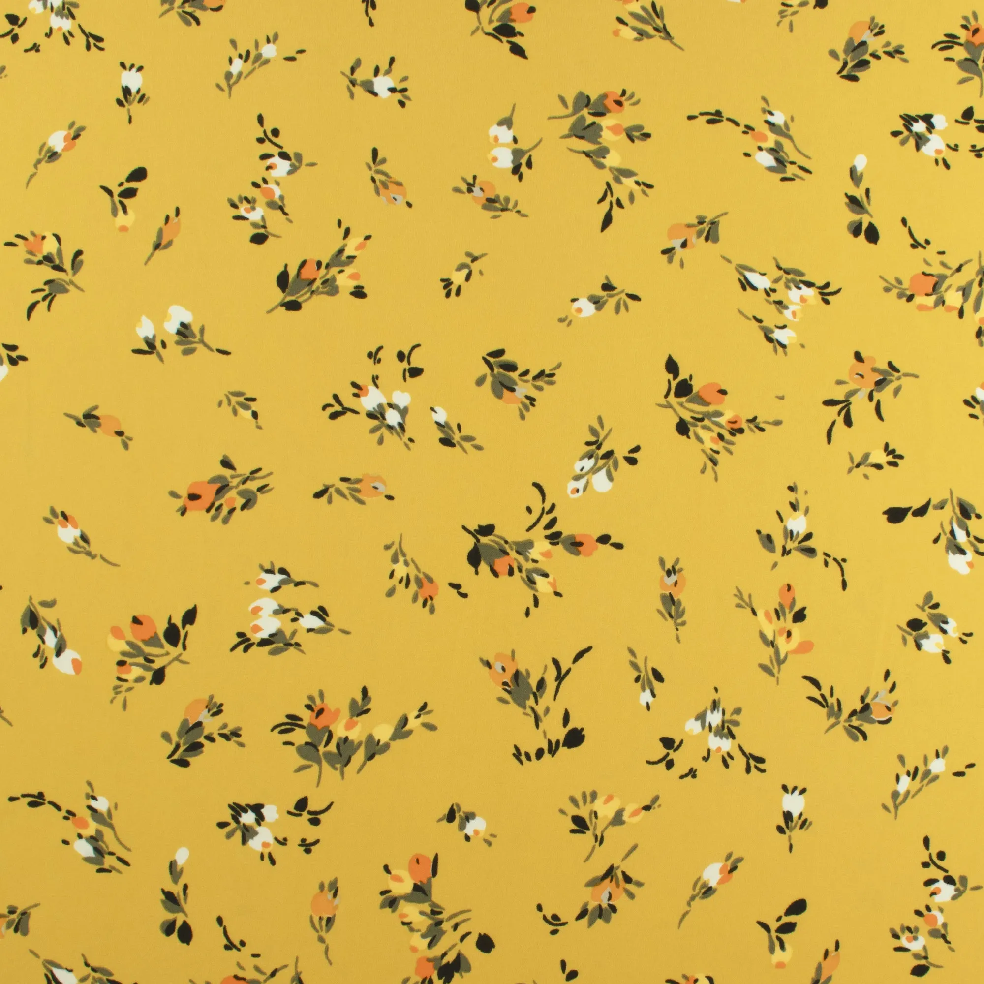 Novelty Polyester Print - 387 - Yellow