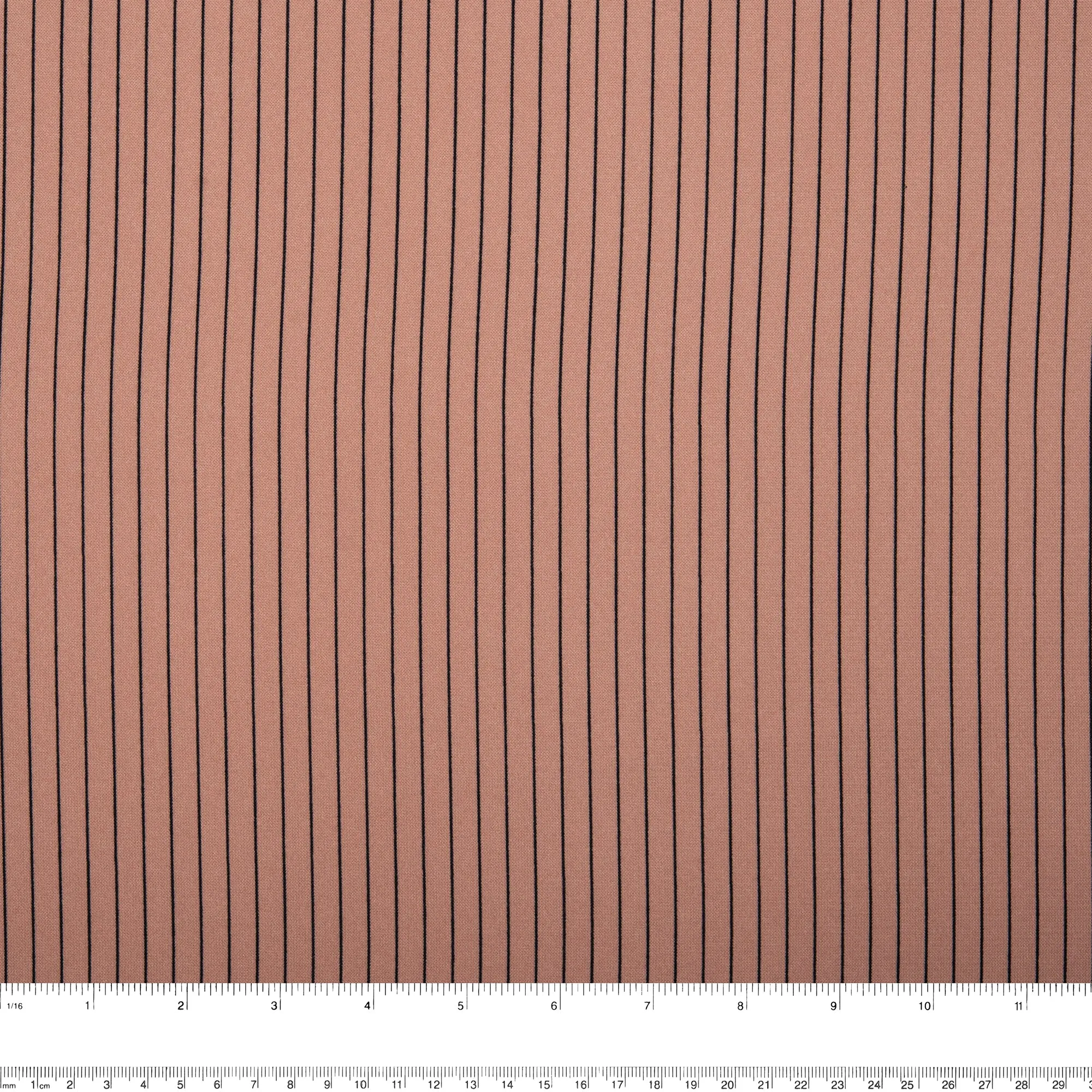 Novelty  Polyester Print - Stripes - Tan