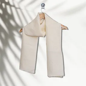 Off-White Color Premium Linen Stole