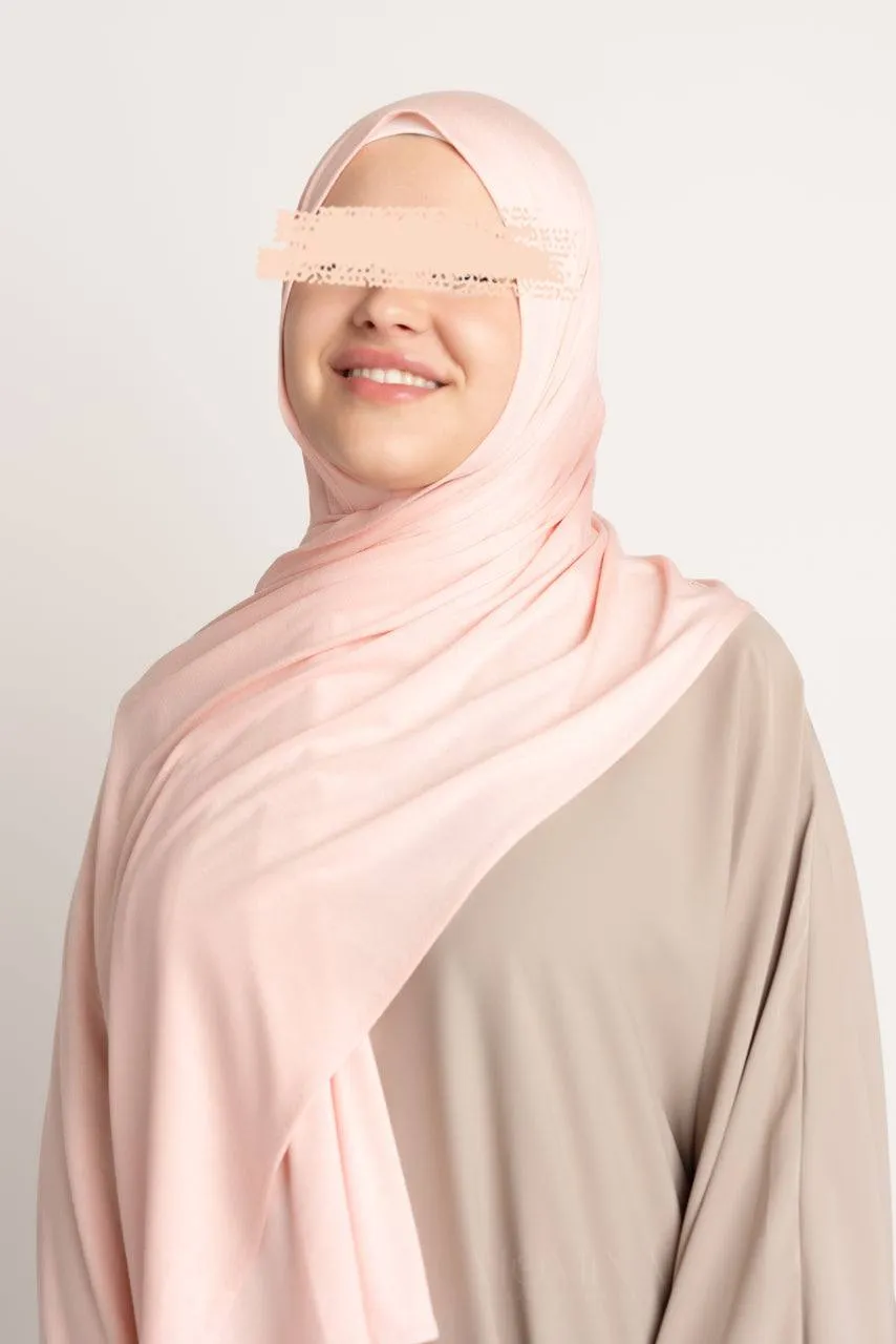 Premium Jersey Hijab - Rose Quartz