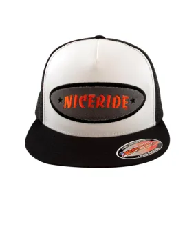 "Shield - Charcoal/Orange" Trucker Hat