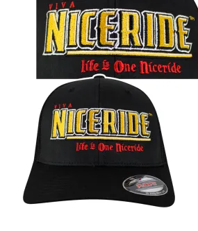 "Viva NICERIDE" Meshback Flexfit Hat