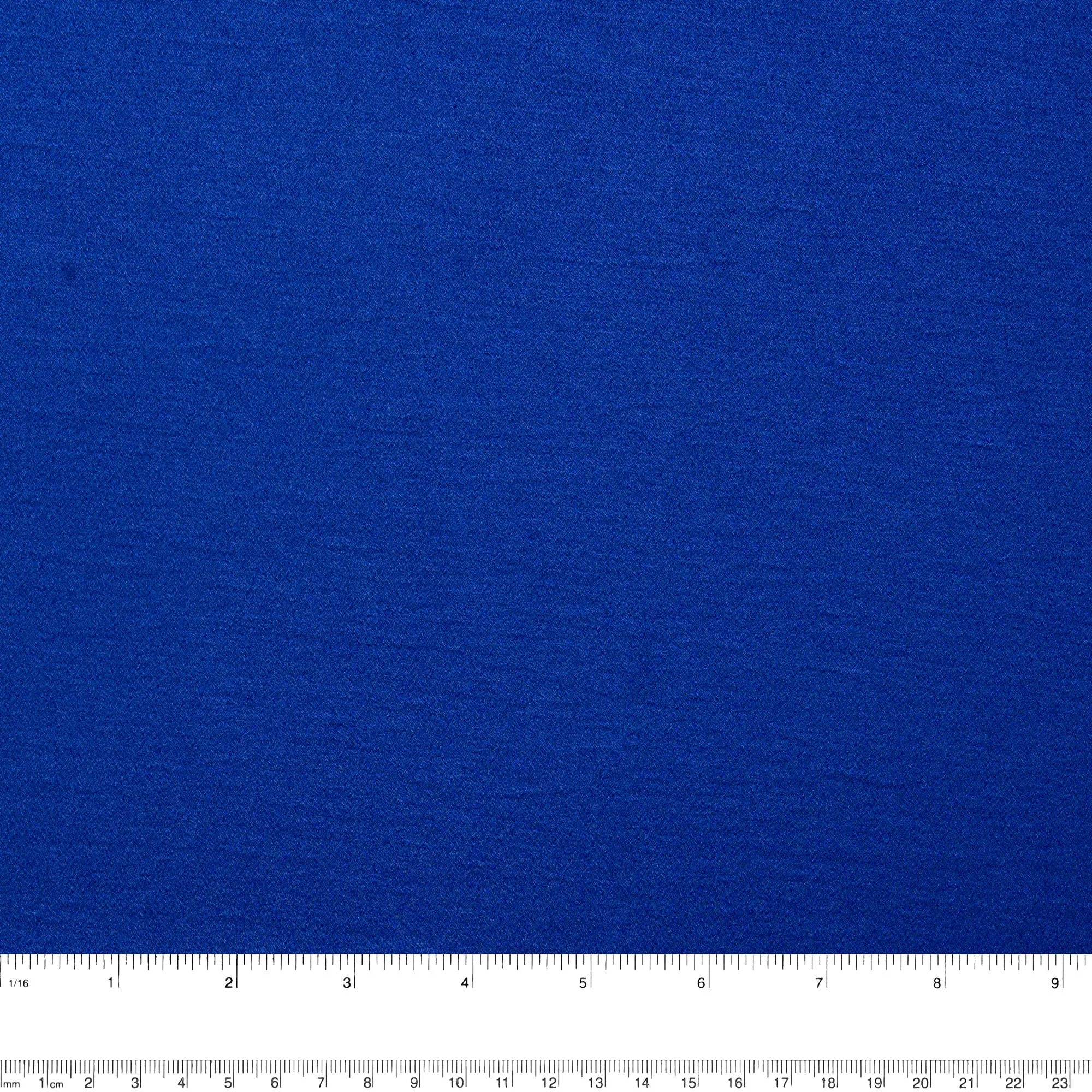 Solid Polyester - OLIVIA - Royal blue