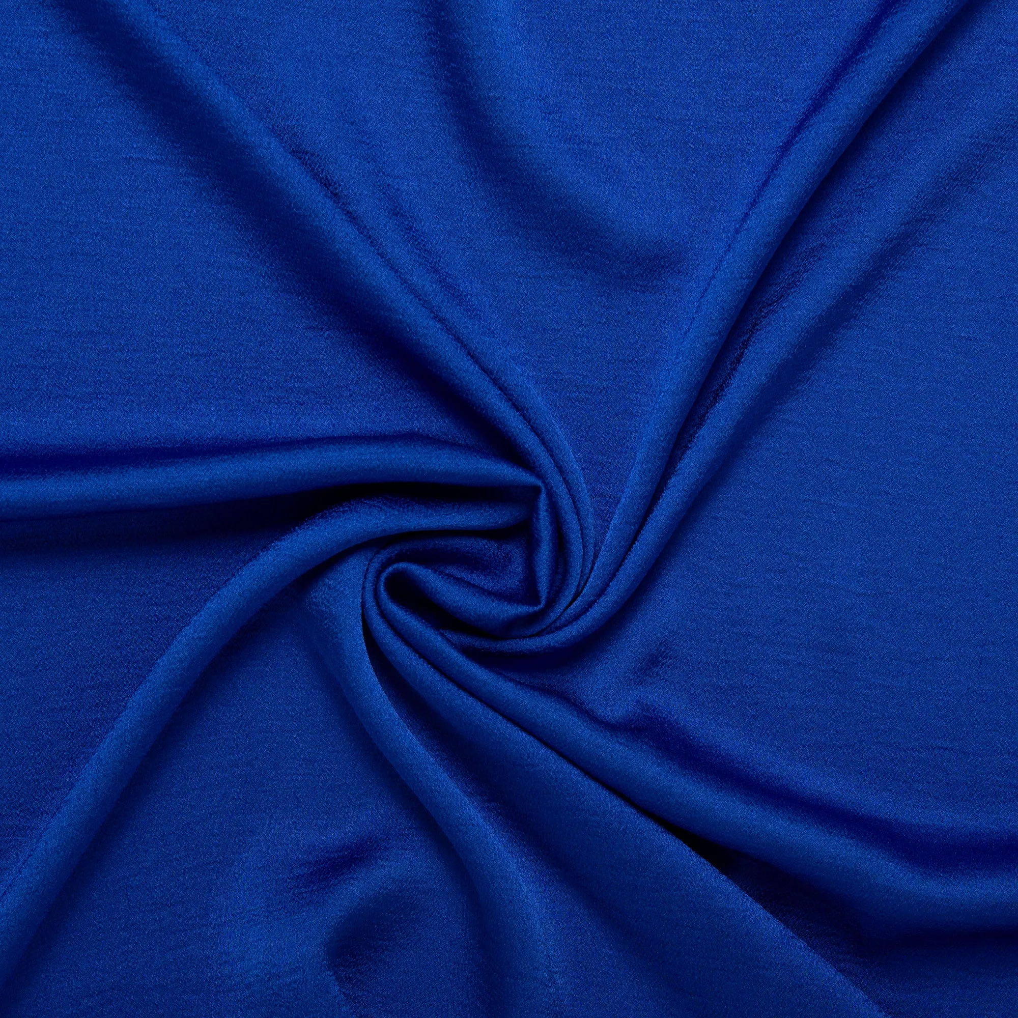 Solid Polyester - OLIVIA - Royal blue