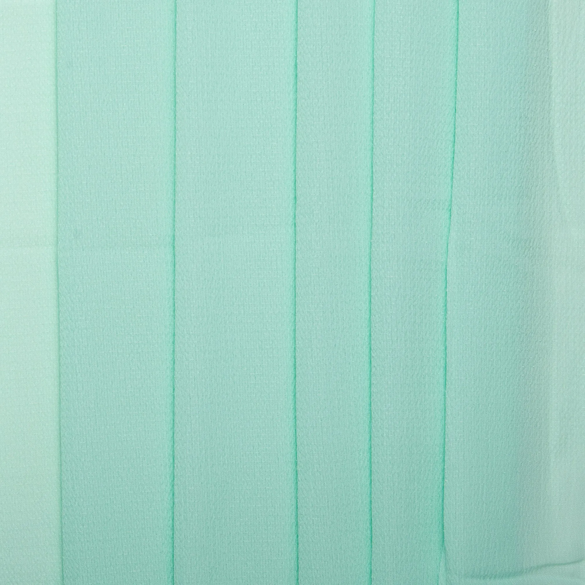 Solid textured georgette - Aqua