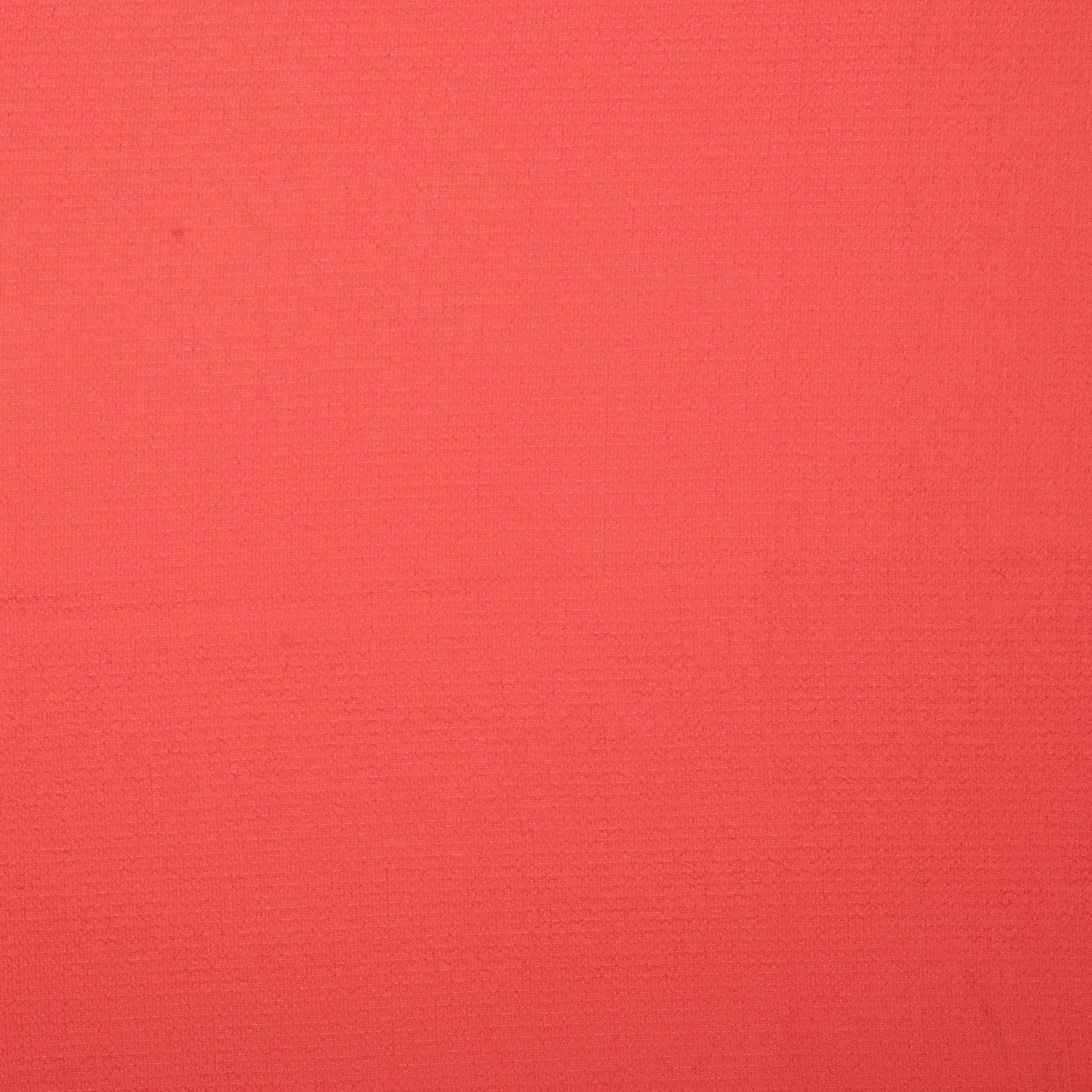 Solid textured georgette - Coral