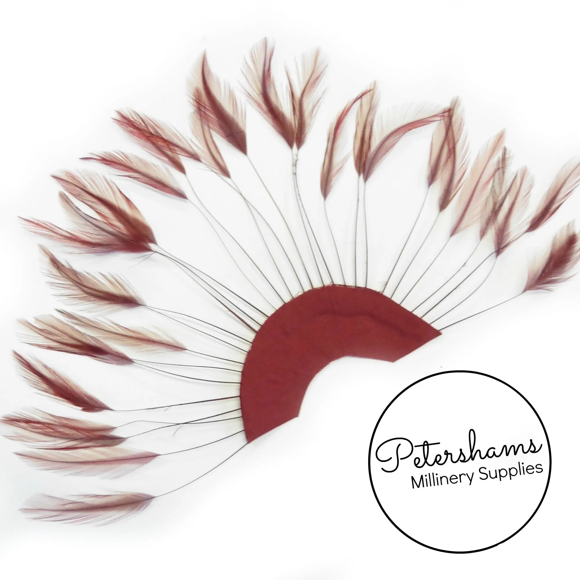 Stripped Hackle Feather Fan