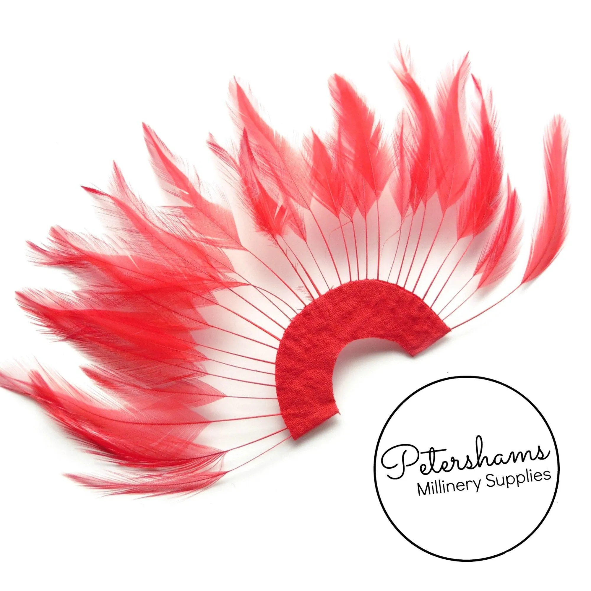 Stripped Hackle Feather Fan