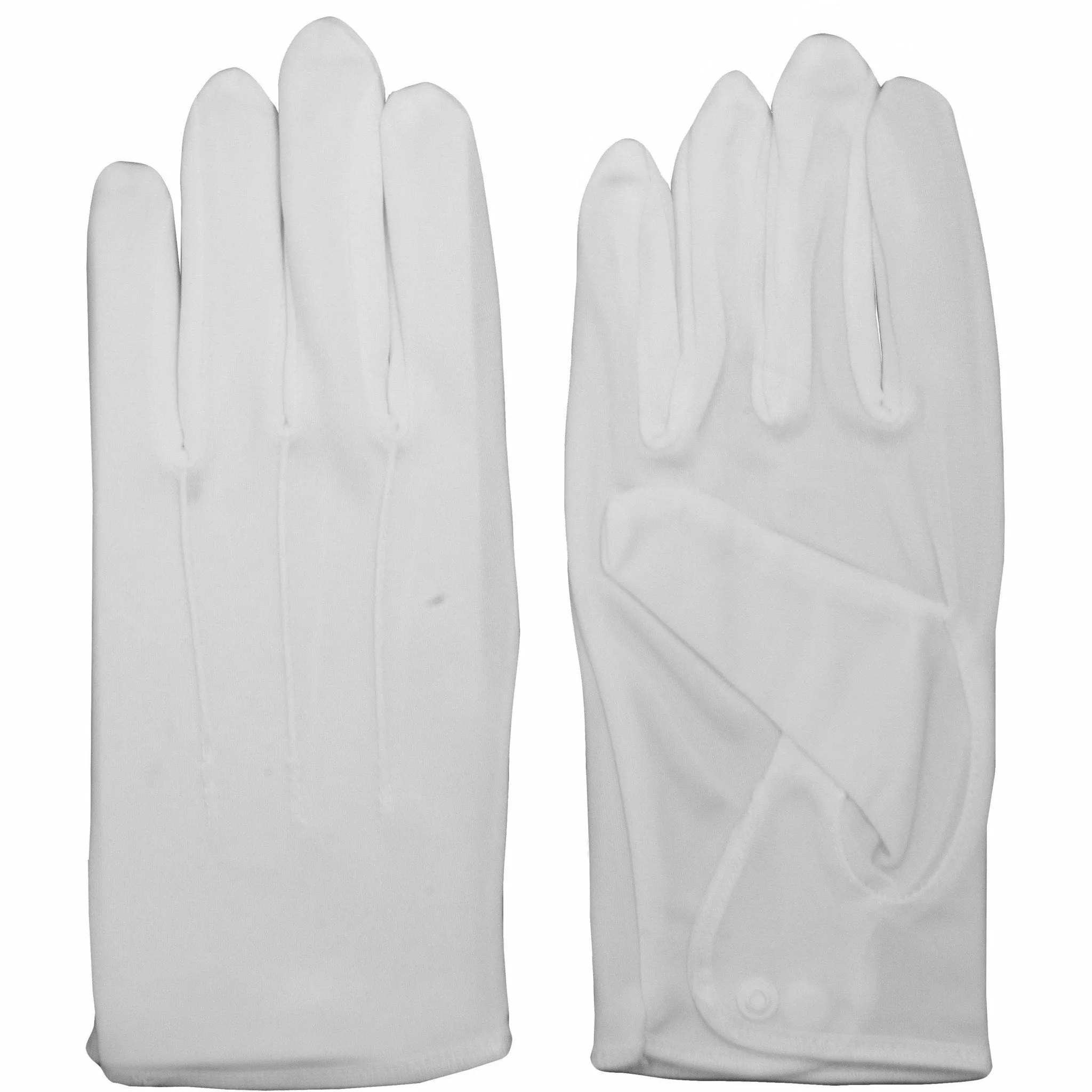 Vittorio Farina Unisex Fourchette Dress Gloves with Snap Button