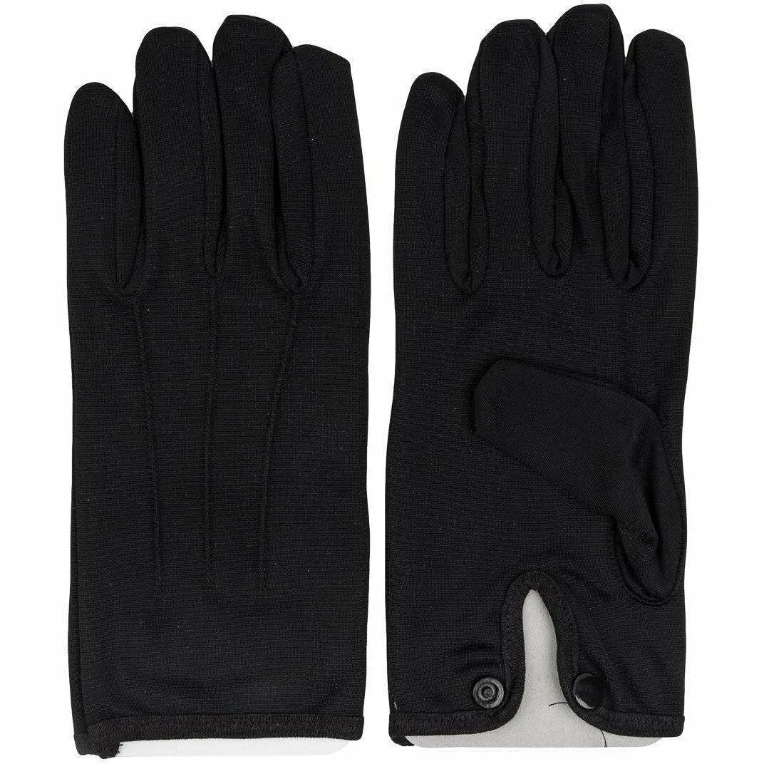 Vittorio Farina Unisex Fourchette Dress Gloves with Snap Button