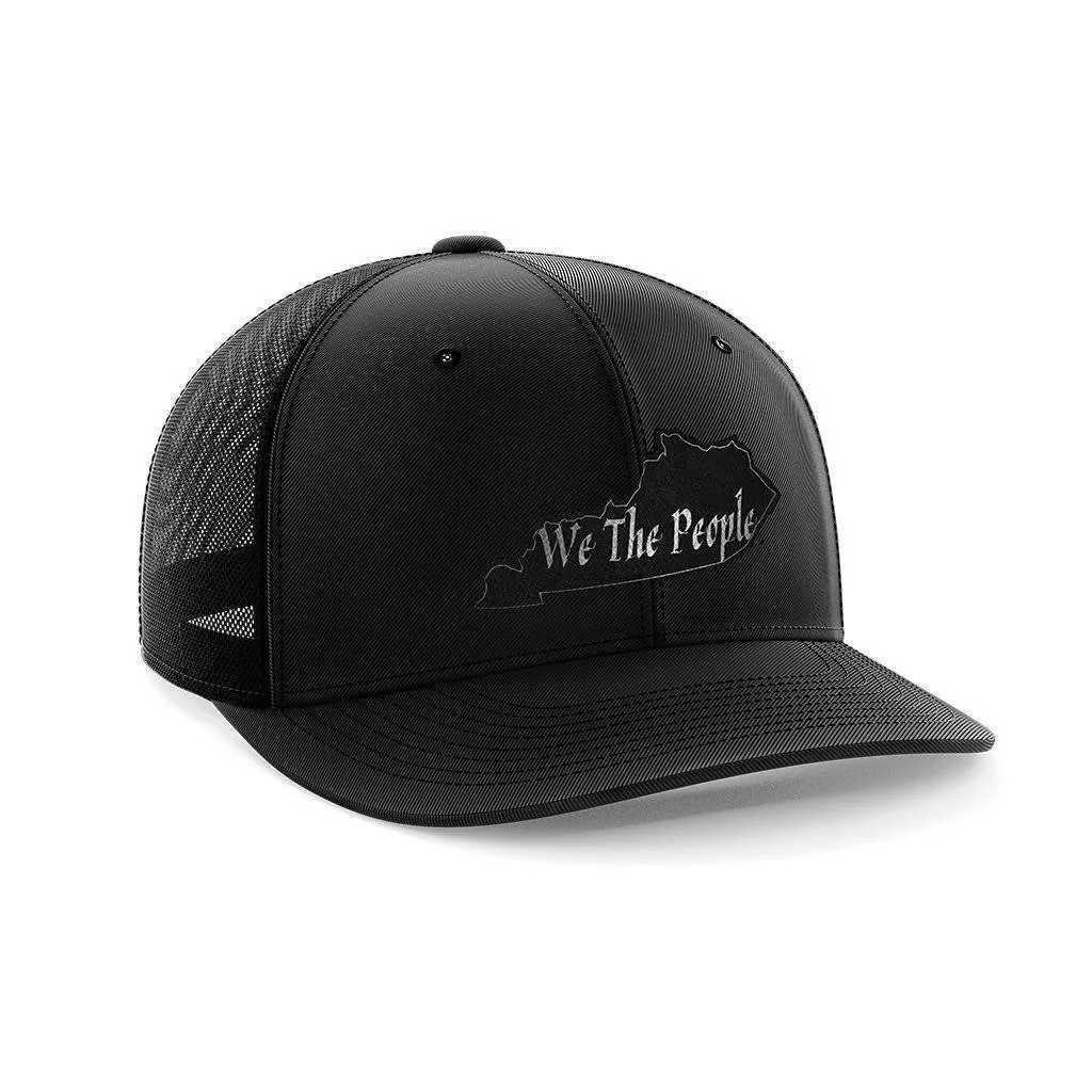 We The People Kentucky Black Patch Hat