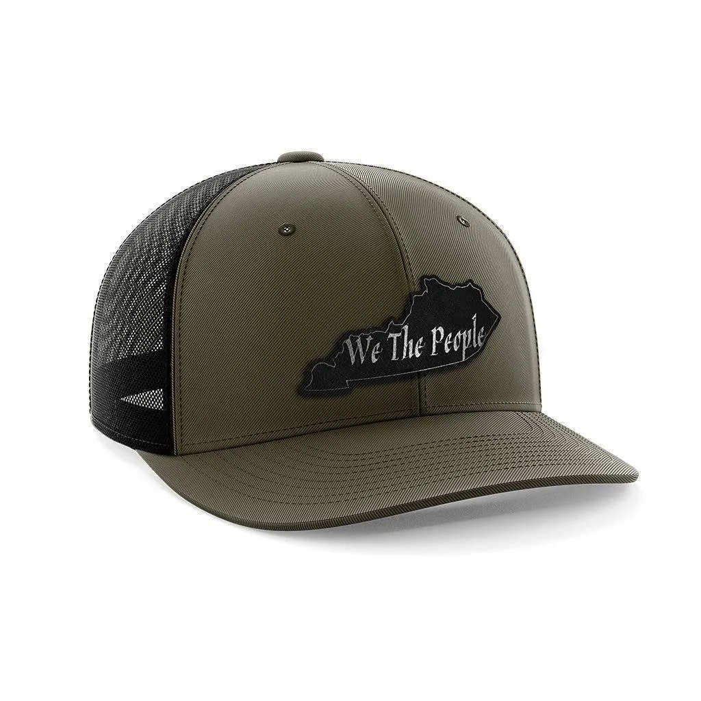 We The People Kentucky Black Patch Hat