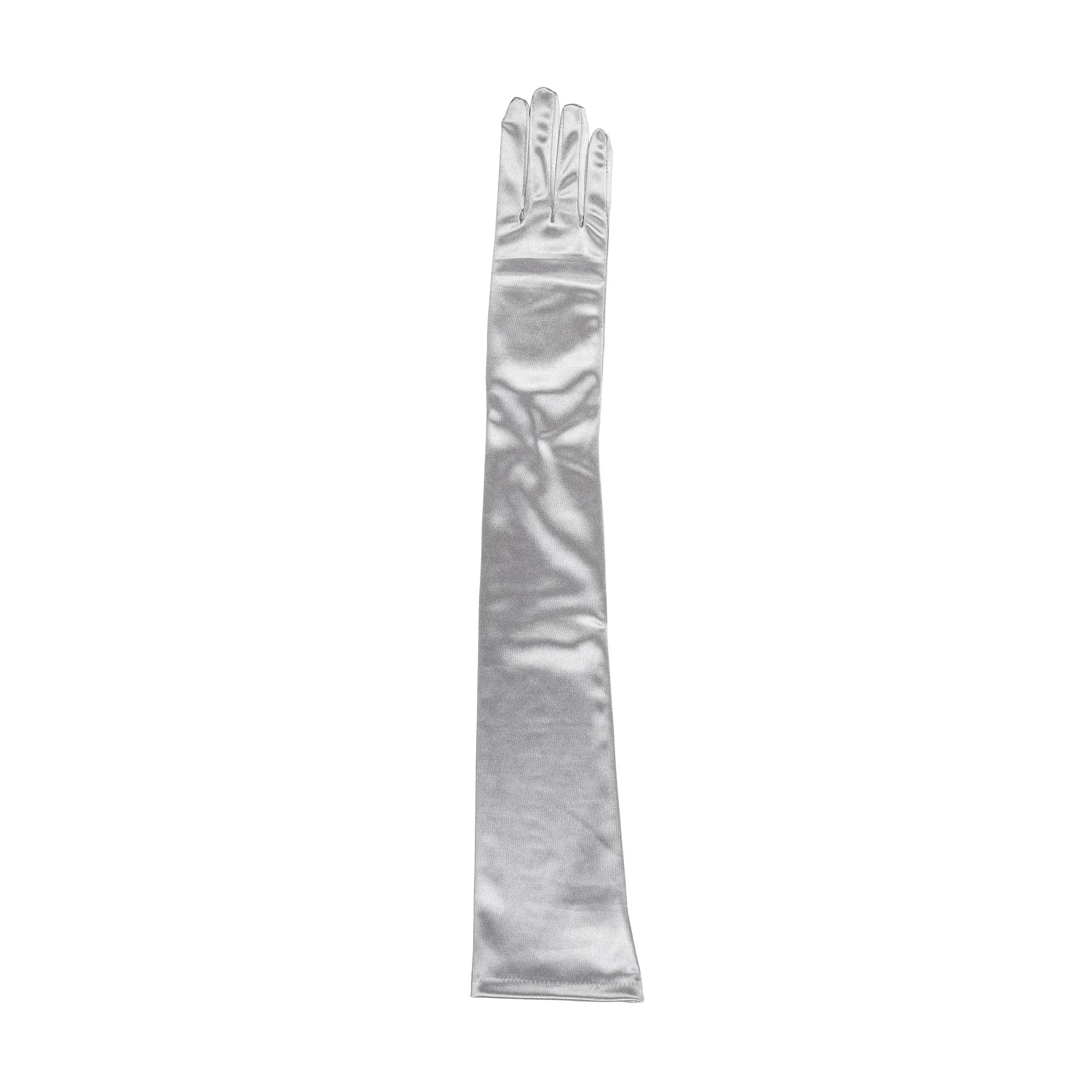 Women's Long Opera Satin Gloves