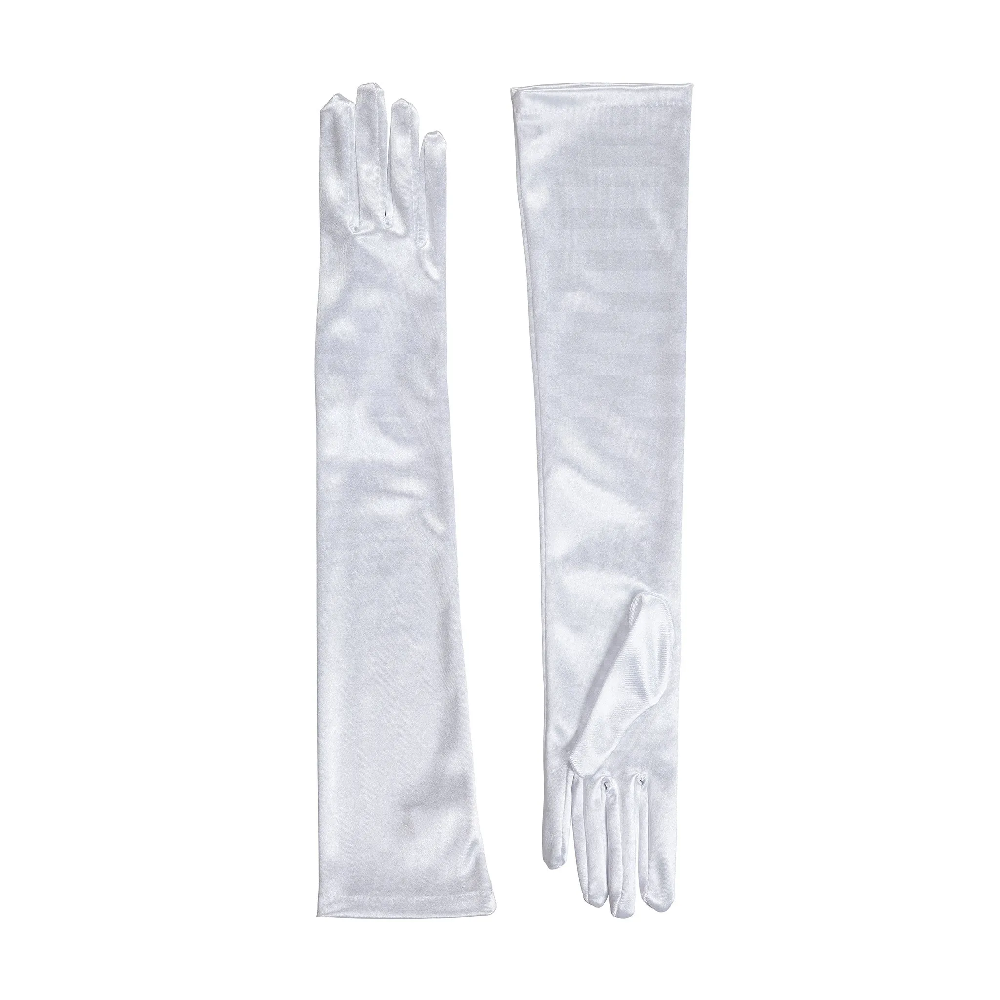 Women's Long Opera Satin Gloves