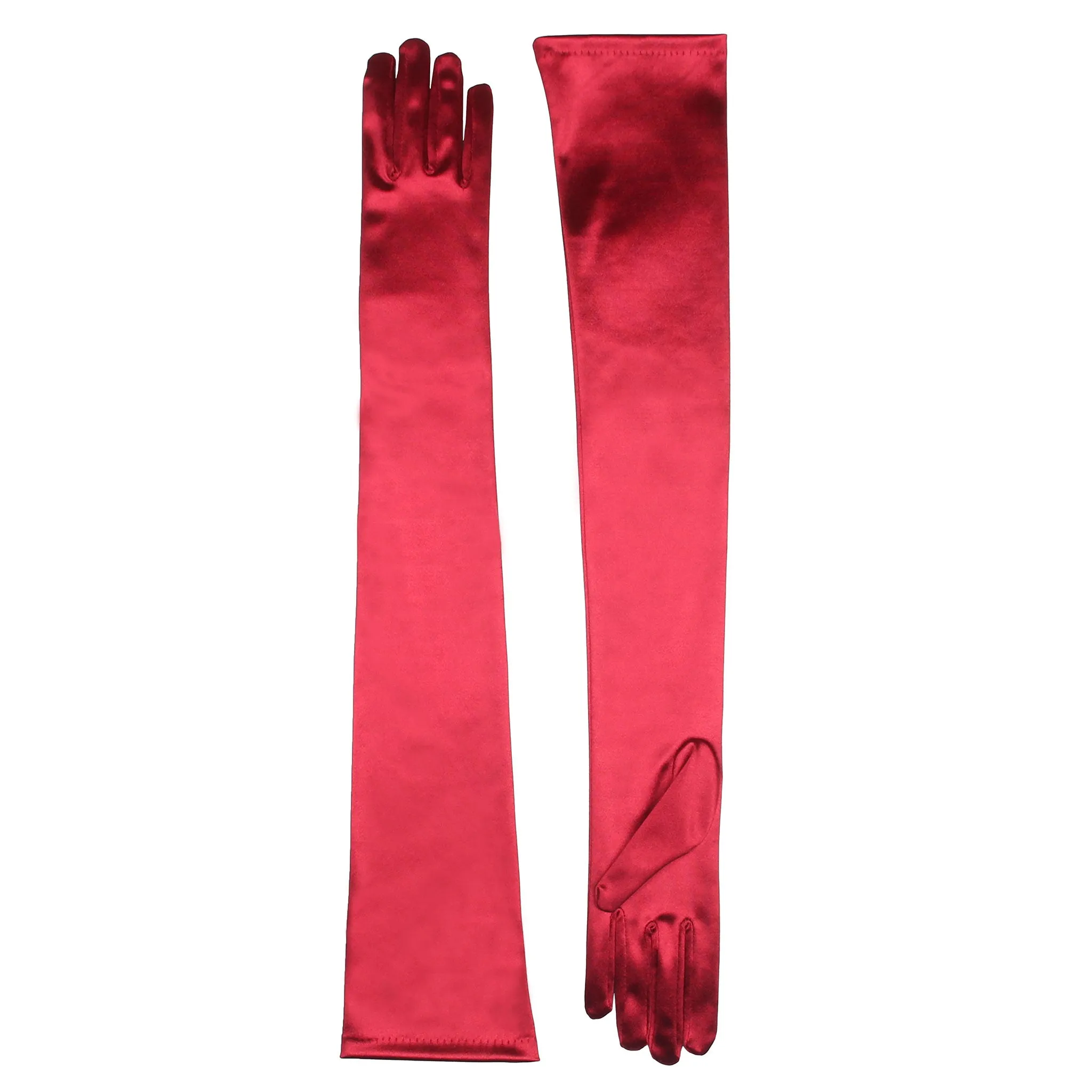 Women's Long Opera Satin Gloves