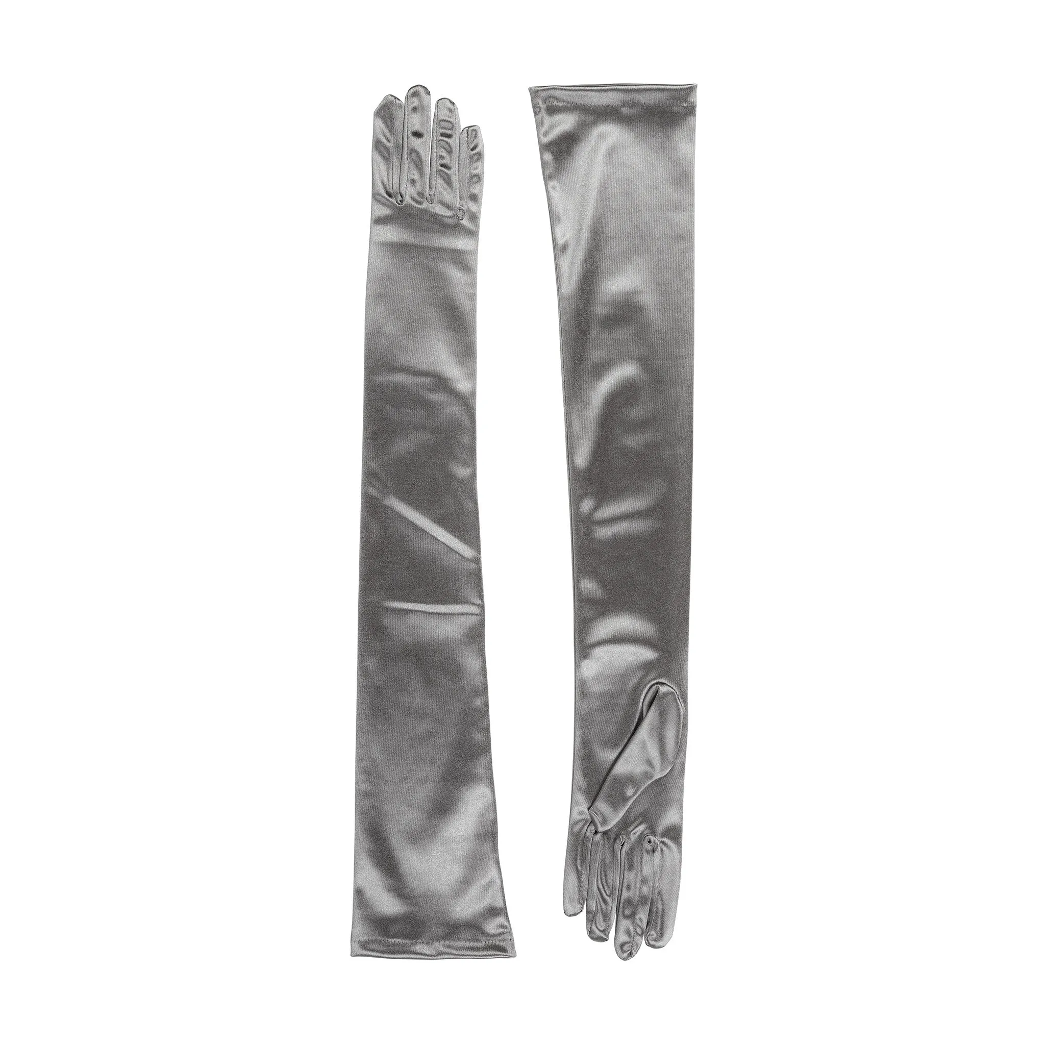 Women's Long Opera Satin Gloves